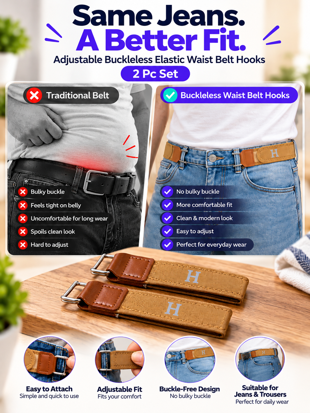 The Buckle Less Belt