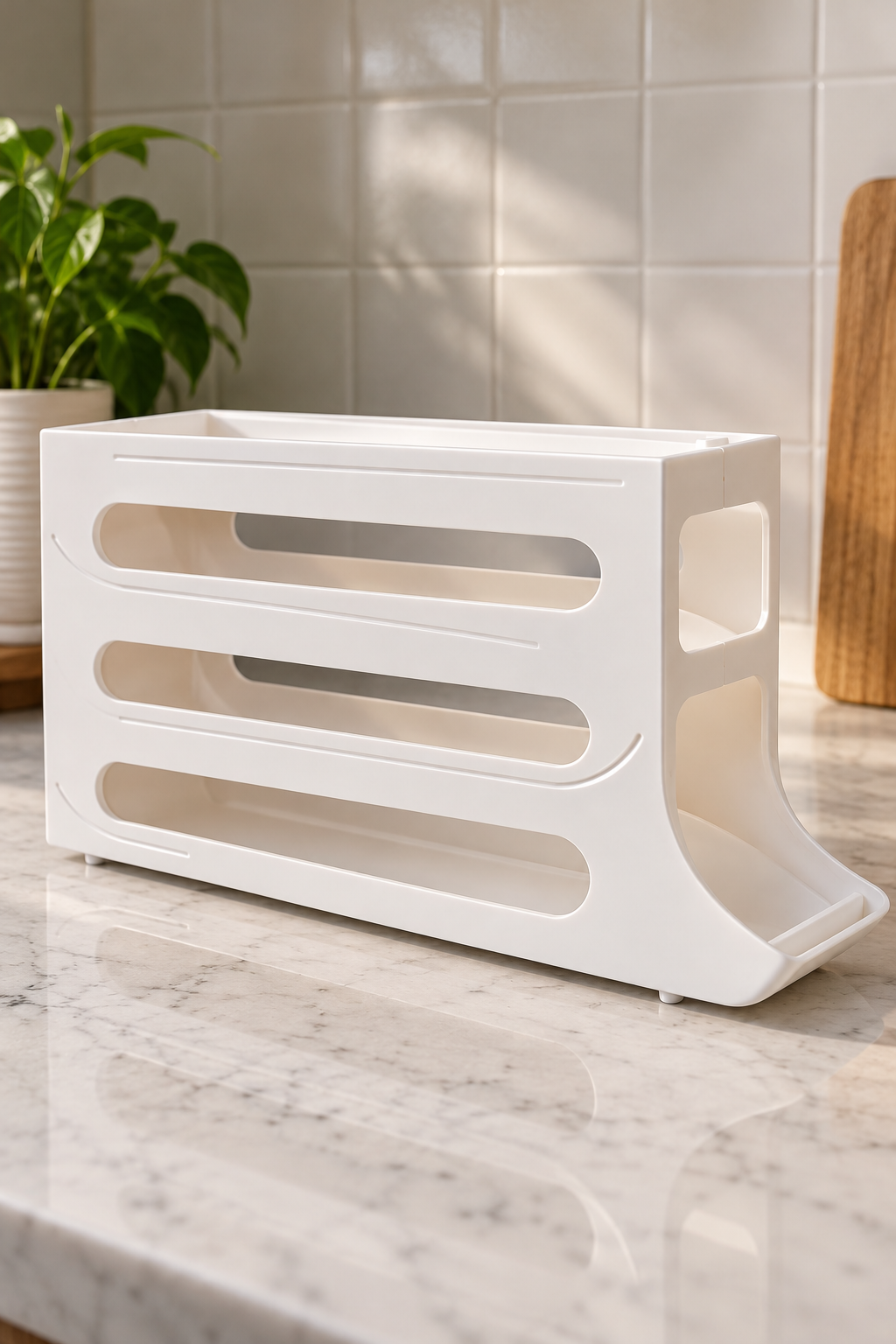 Egg Storage Tray Organizer